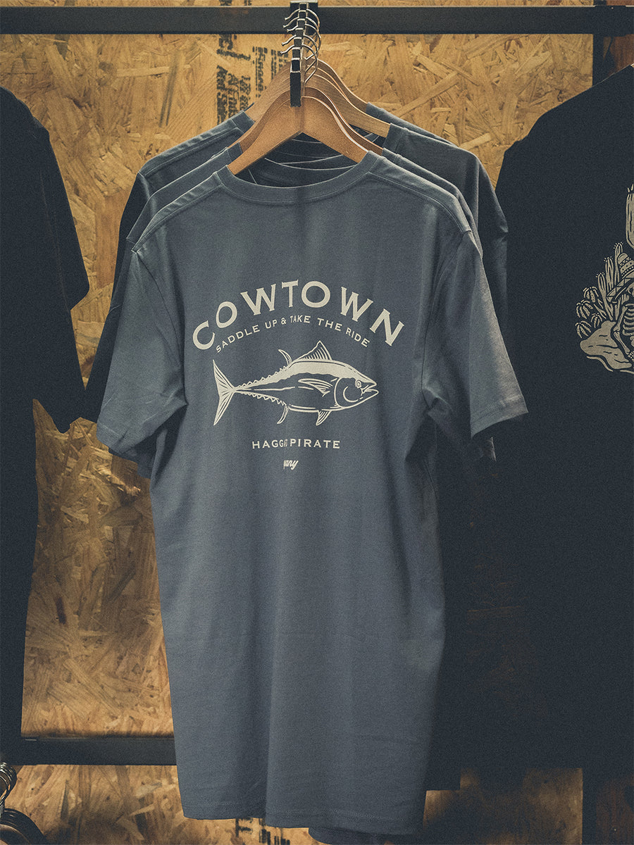 Cowtown Tee - Petrol