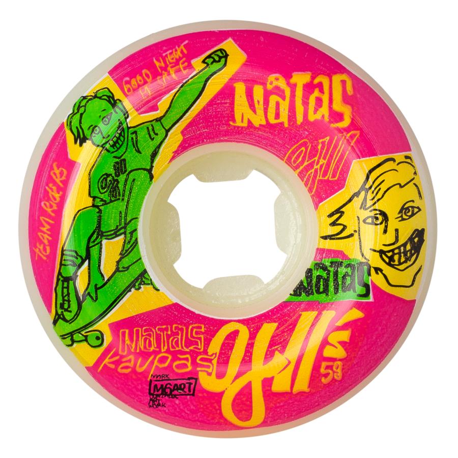 58mm Natas Kaupas OJ2 Neon Original Hardline 95a OJ Skateboard Wheels