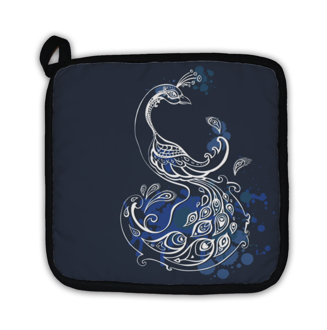 Potholder, Peacock