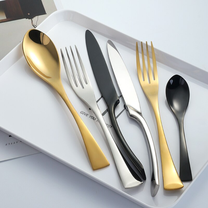 Stainless Steel Dinnerware - Include Knives, Forks and Spoons