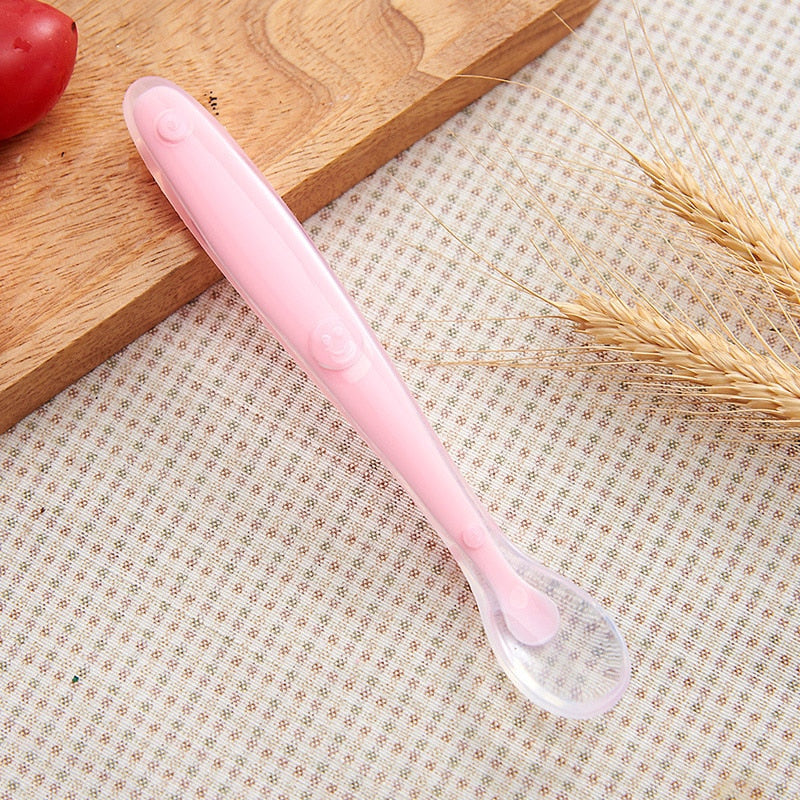 Silicone Baby Feeding  Spoons