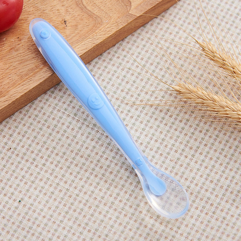 Silicone Baby Feeding  Spoons