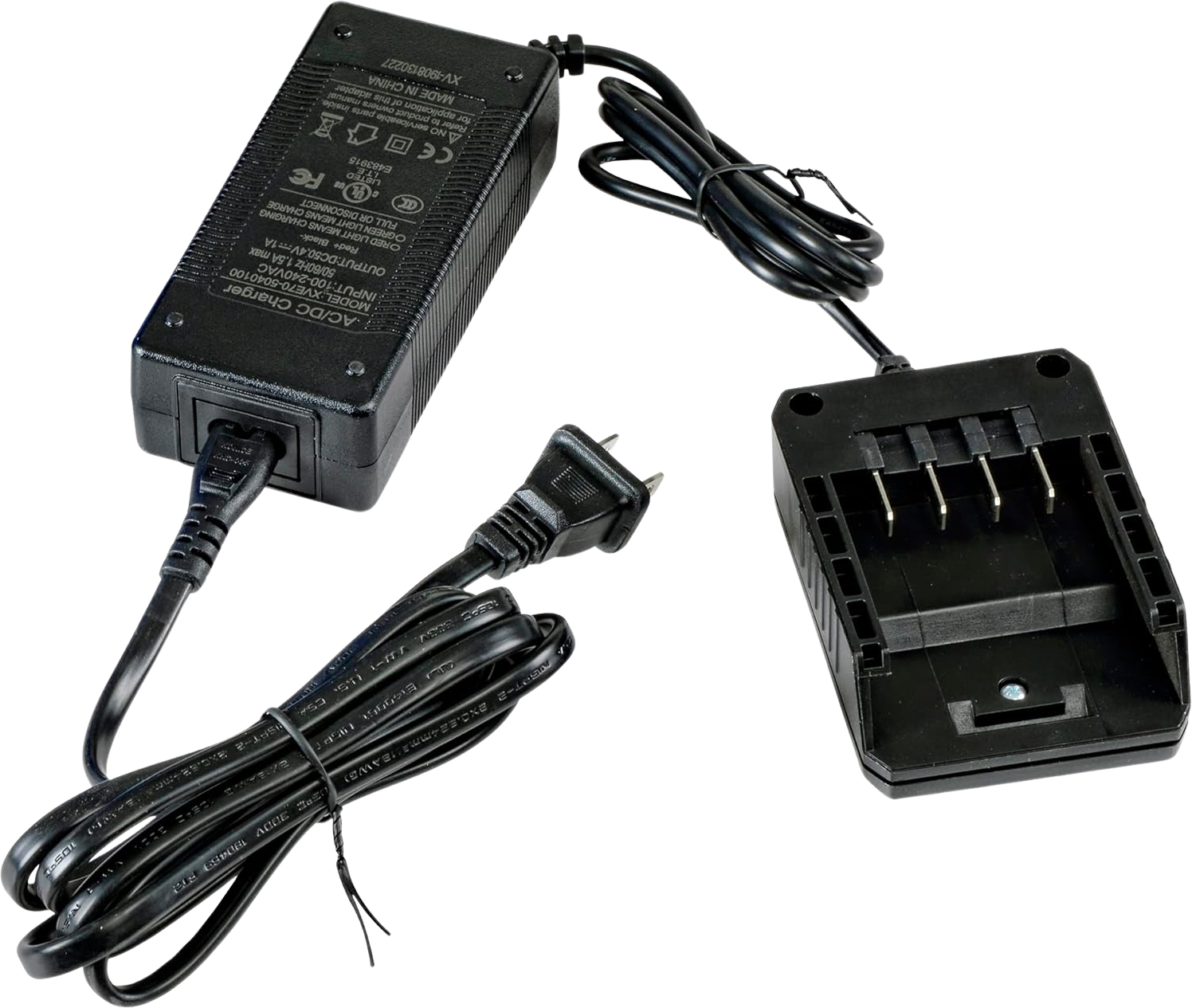 Super Handy GUT134 Heavy Duty Battery Charger For 48V 2Ah or 4Ah Lithium Ion Batteries New