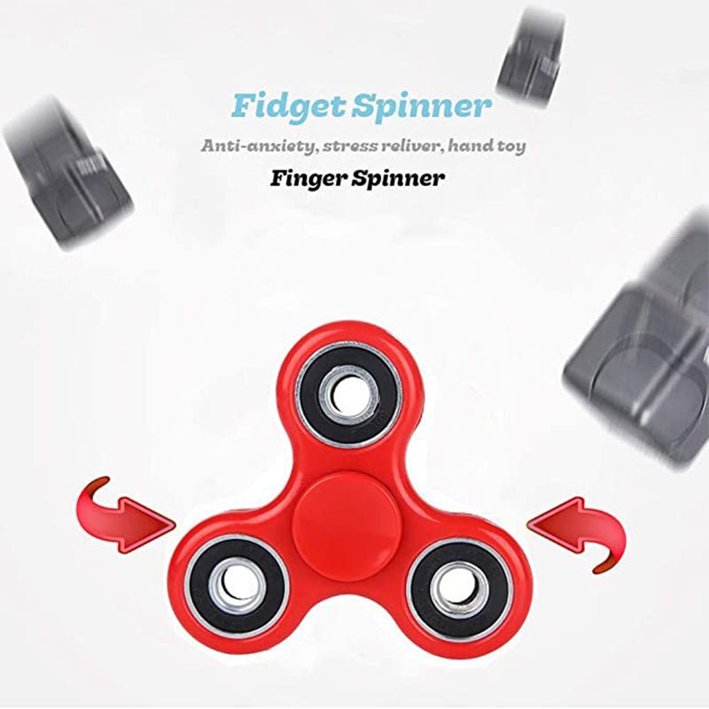 Fidget Toy Spinners 5 Pack Color Stress Relief Toys