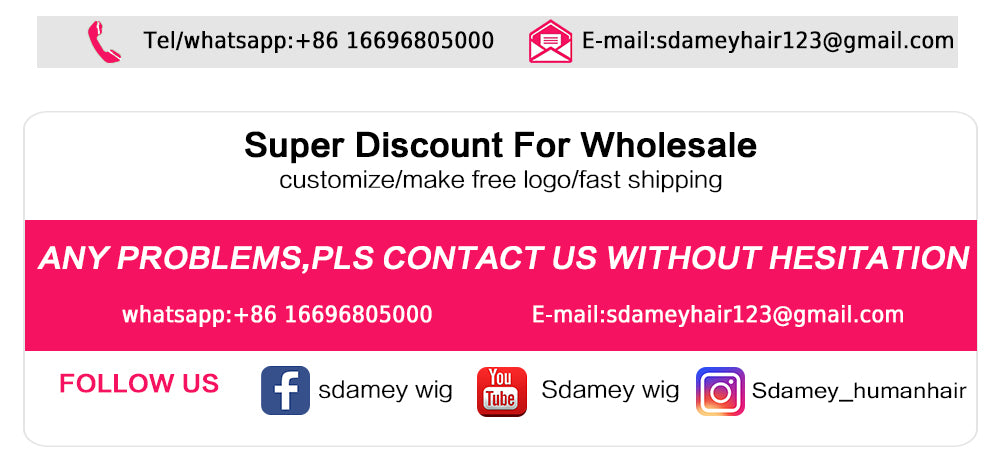 Sdamey Short Straight Bob Wigs with Bangs Full Machine Made No Lace Wig