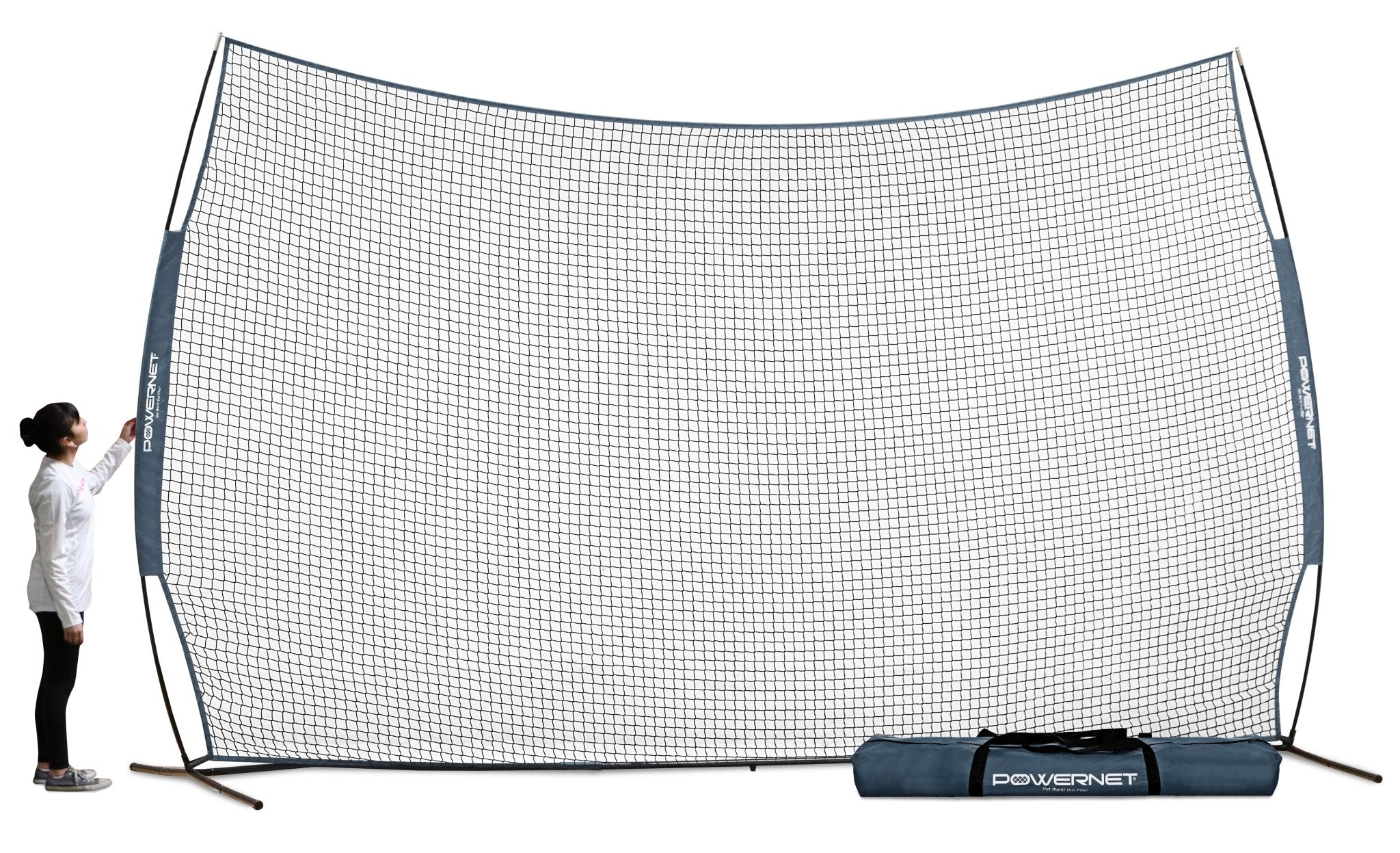 PowerNet 16 ft x 10 ft Sports Barrier Net