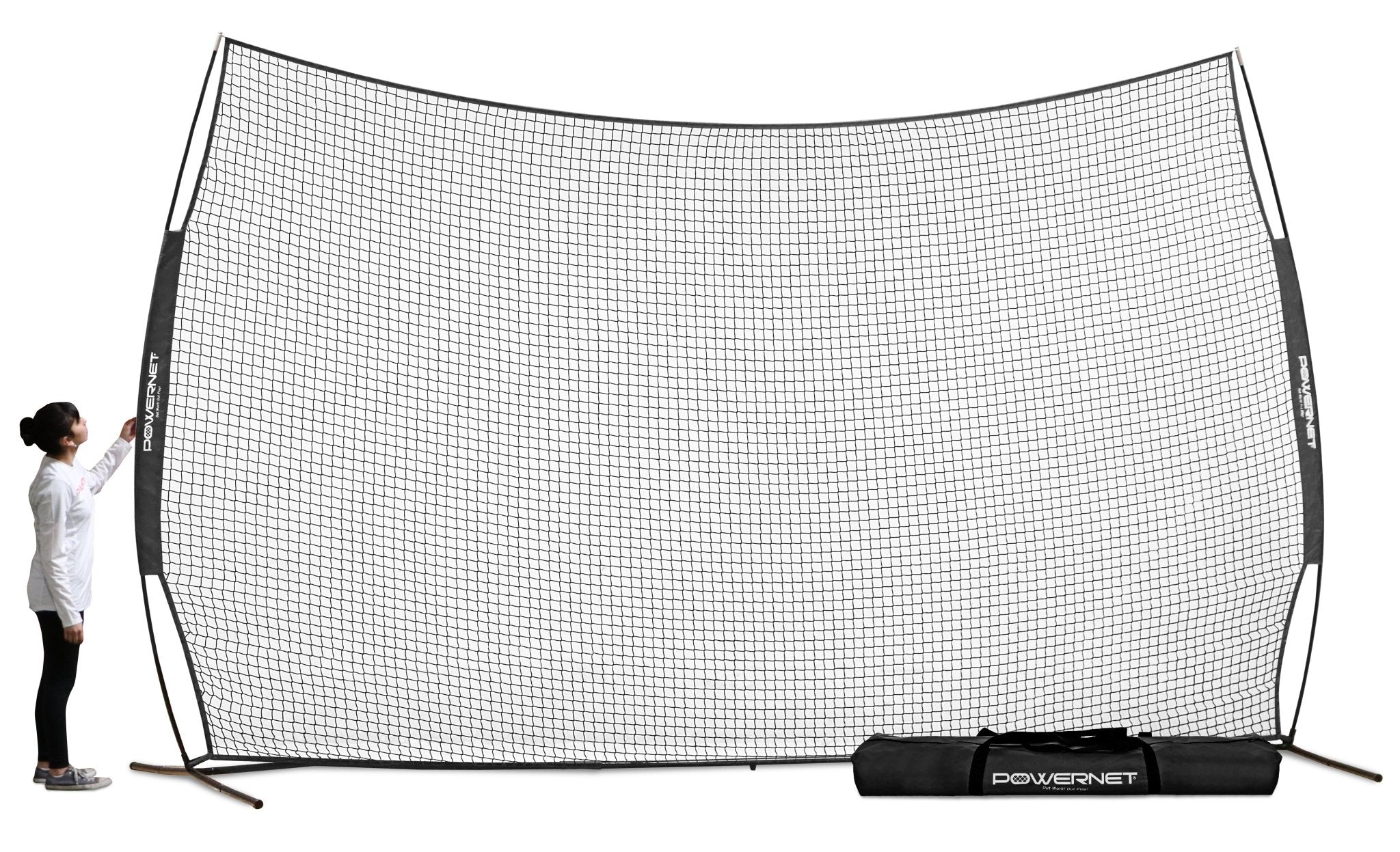 PowerNet 16 ft x 10 ft Sports Barrier Net