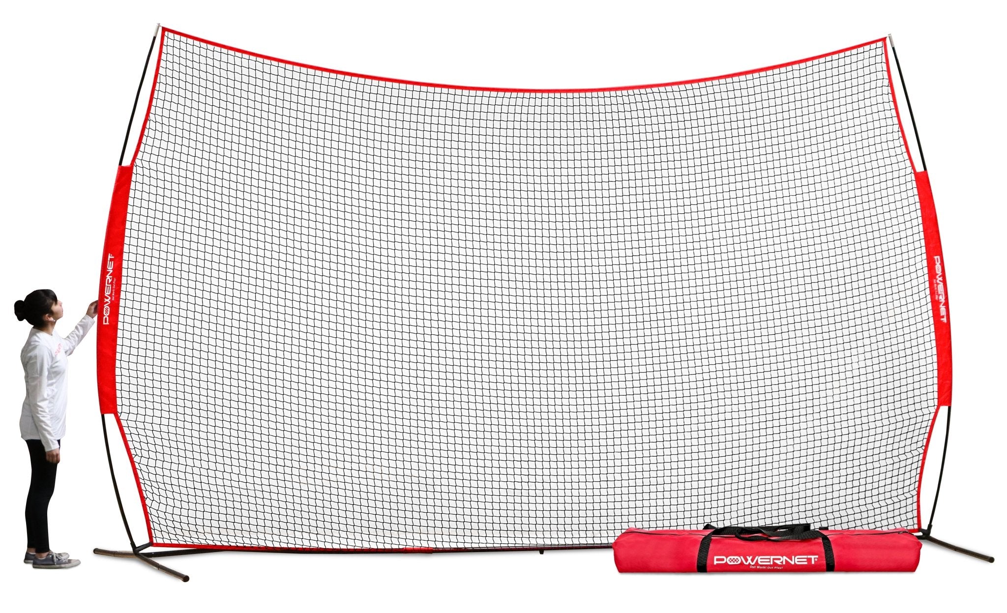 PowerNet 16 ft x 10 ft Sports Barrier Net