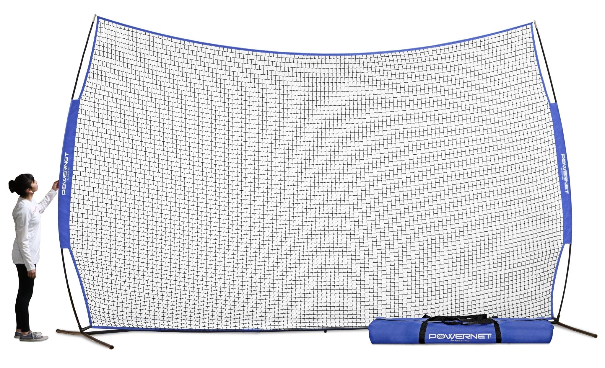 PowerNet 16 ft x 10 ft Sports Barrier Net