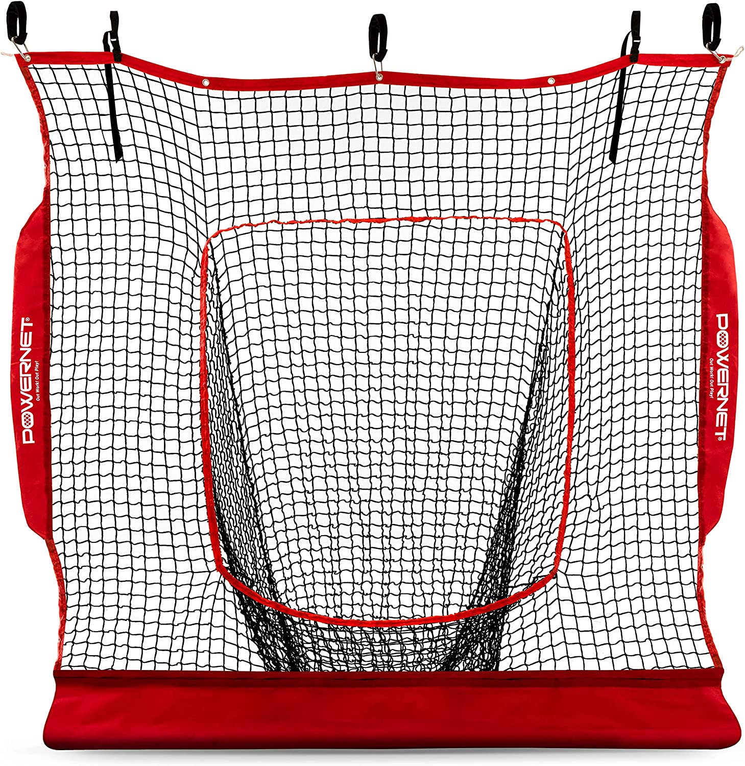 PowerNet Hanging Dual Practice - Net Only 7x7