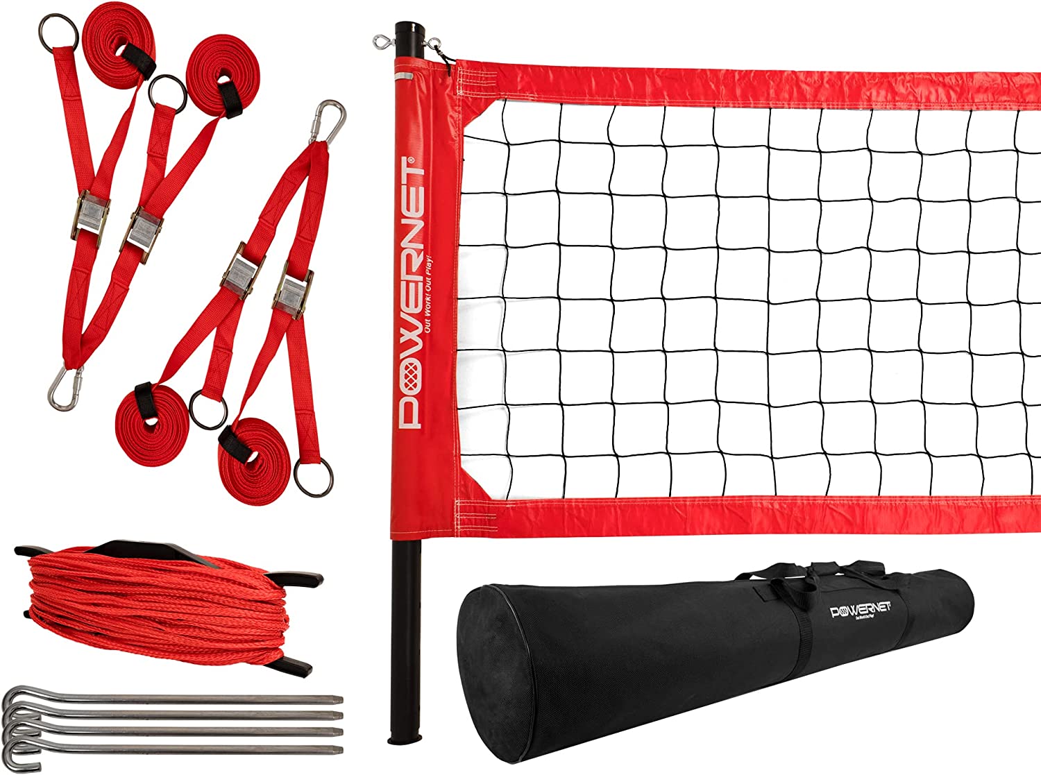 PowerNet Pro Volleyball Net