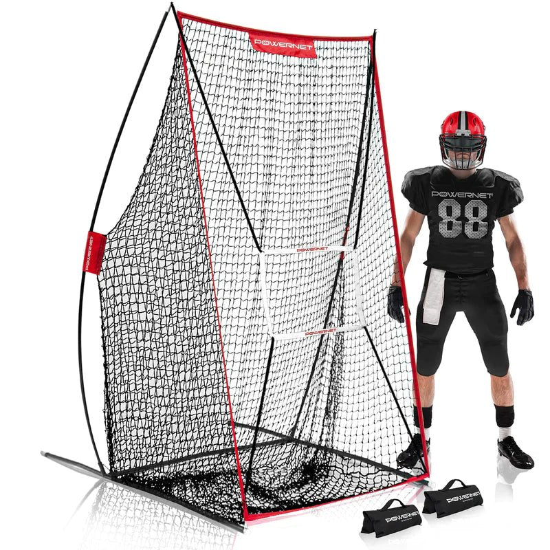 PowerNet Sideline Trainer 7 x 4 FT Football Kicking Net