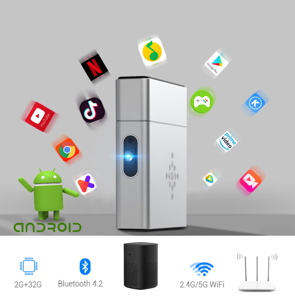 Toumei 3D Mini Projector S2 Details 06