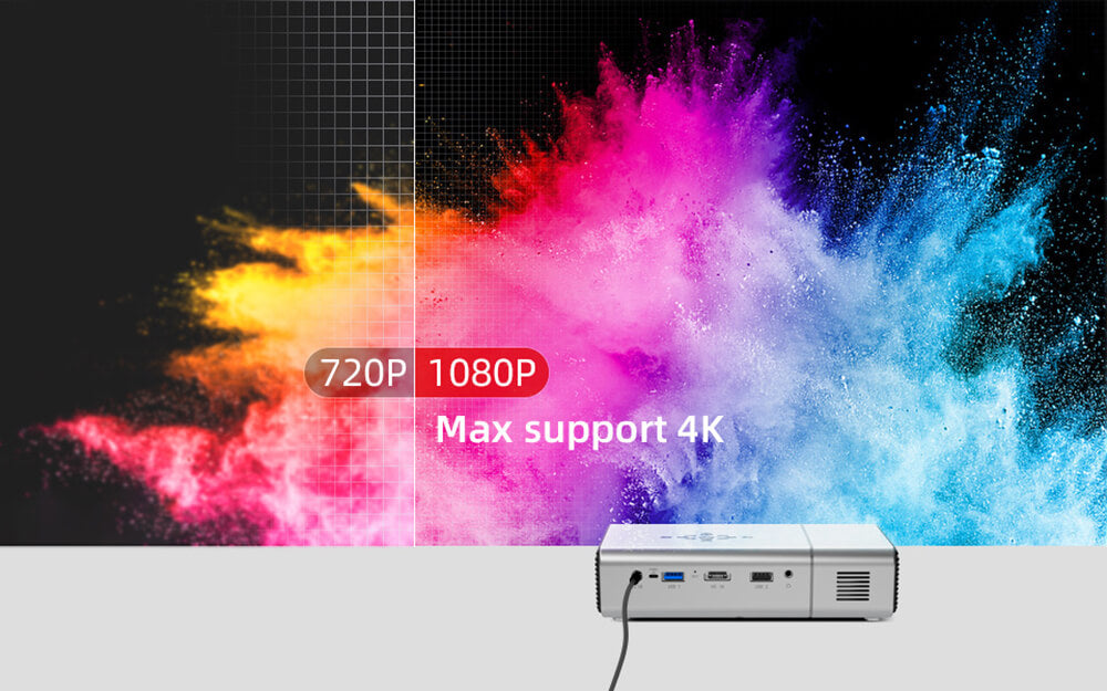 Toumei 1080P Projector K2 Pro Details 14