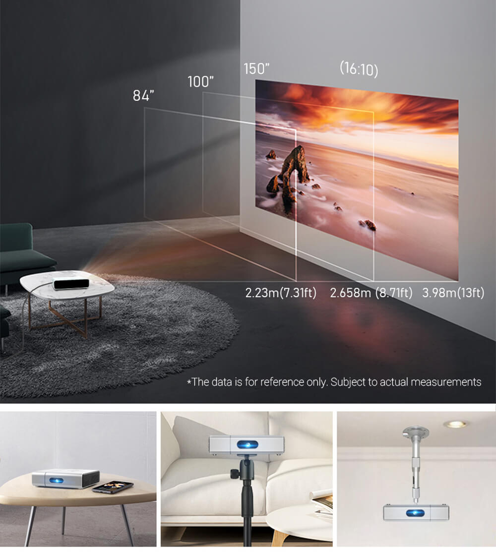 Toumei Smart Real 1080P Projector K2 Pro Details 20