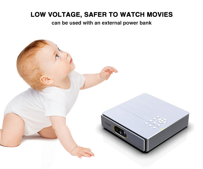 TOUMEI S9 Real 1080P Home Theater Short Throw 3D Mini Portable Projector Details 20