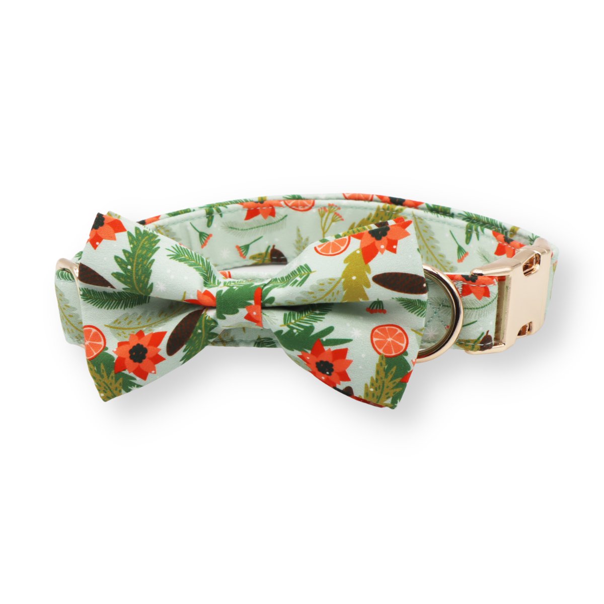 Holiday Wreath Bow Tie Unbreakable Collar?