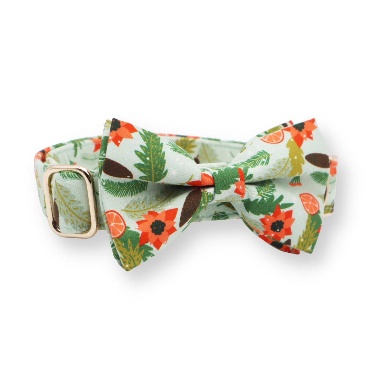 Holiday Wreath Bow Tie Unbreakable Collar?