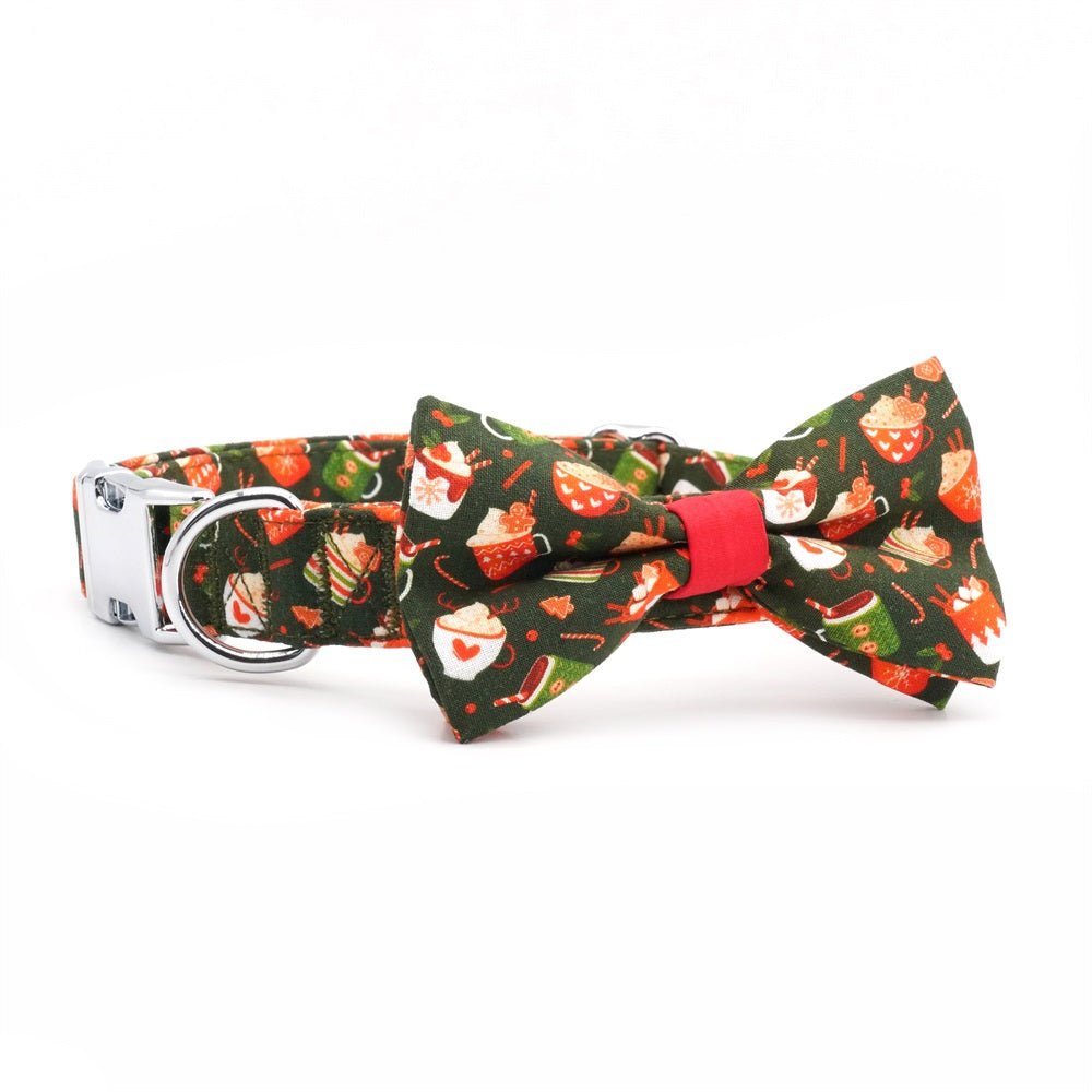 Holiday Cocoa Bow Tie Unbreakable Collar?