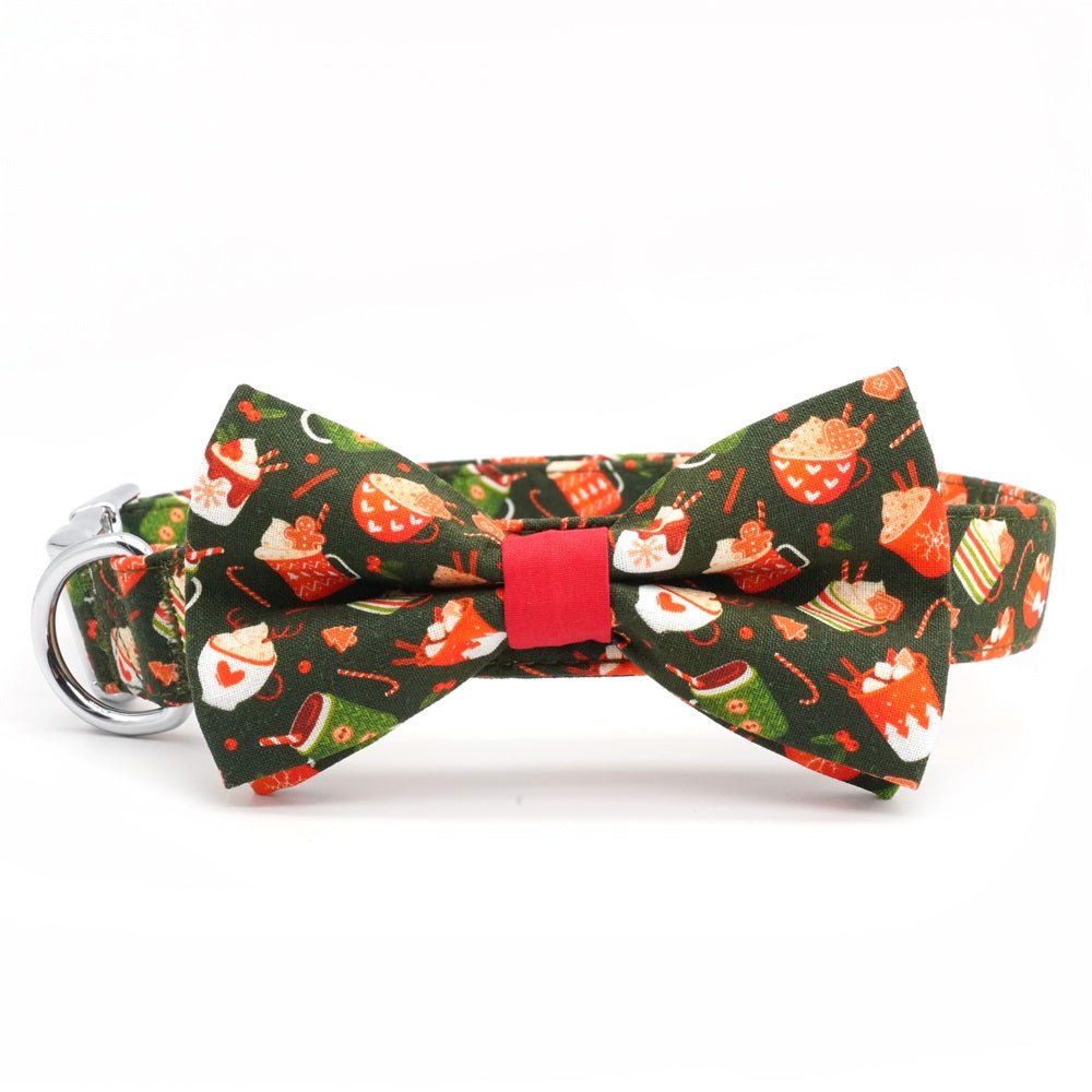 Holiday Cocoa Bow Tie Unbreakable Collar?