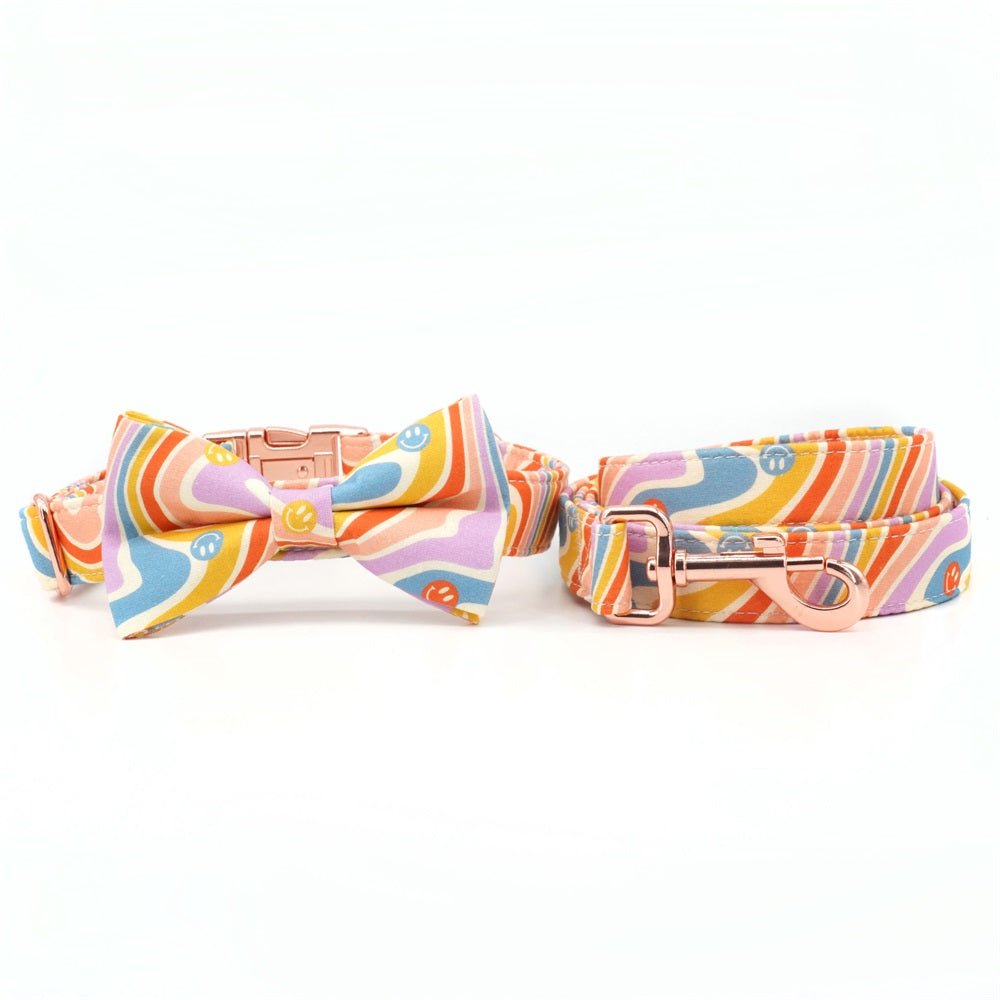 Palm Springs Bowtie Unbreakable Collar? & Leash Set