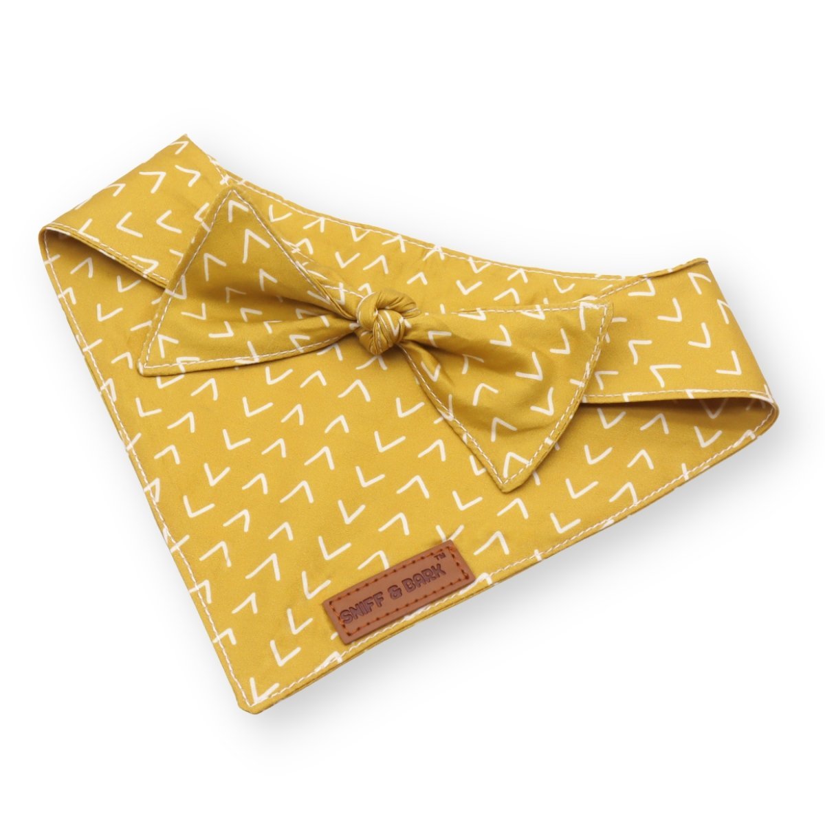 Yellow Arrow Bandana