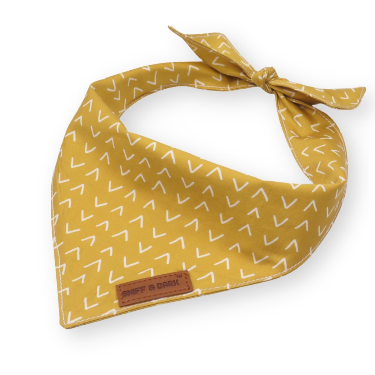 Yellow Arrow Bandana