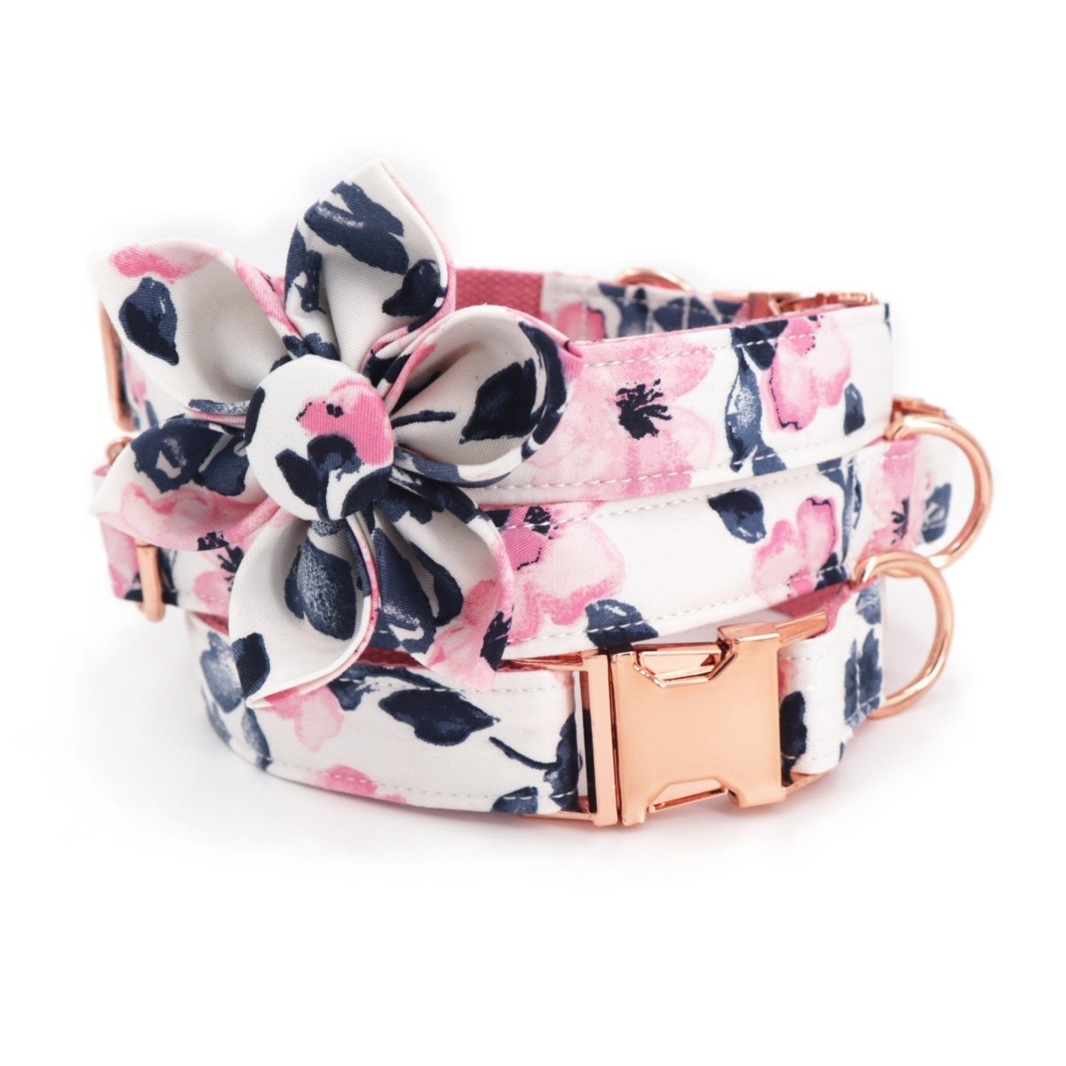 Ivy Flower Unbreakable Collar? & Leash Set