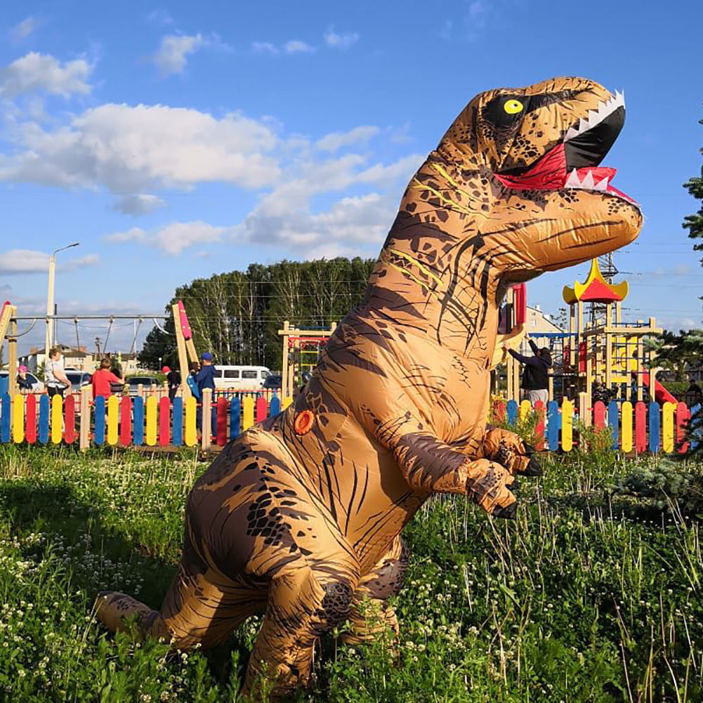 T-Rex Costume Inflatable Dinosaur Adult Cosplay Blowup Outfit