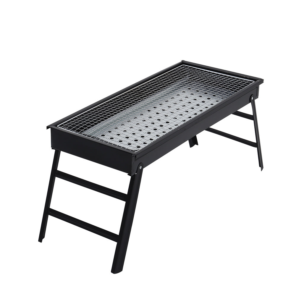 Large Folding Charcoal BBQ Grill Fire Pit Portable Stove