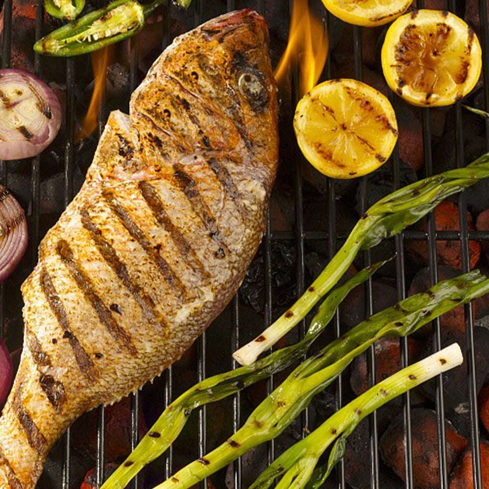 Stainless Steel BBQ Barbecue Grill Grate Mat Roast Net