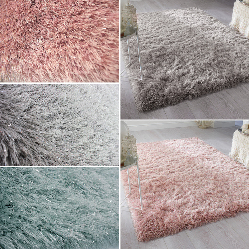 6cm Thick Large Soft Fluffy Floor Rug Shaggy Area Rug Mat