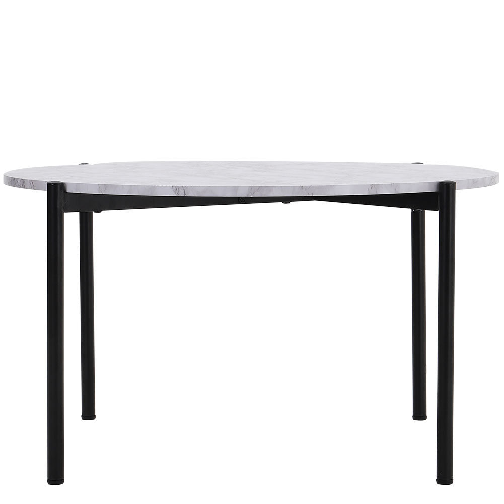 Nordic Style Round Coffee Table Side End Table Living Room Furniture