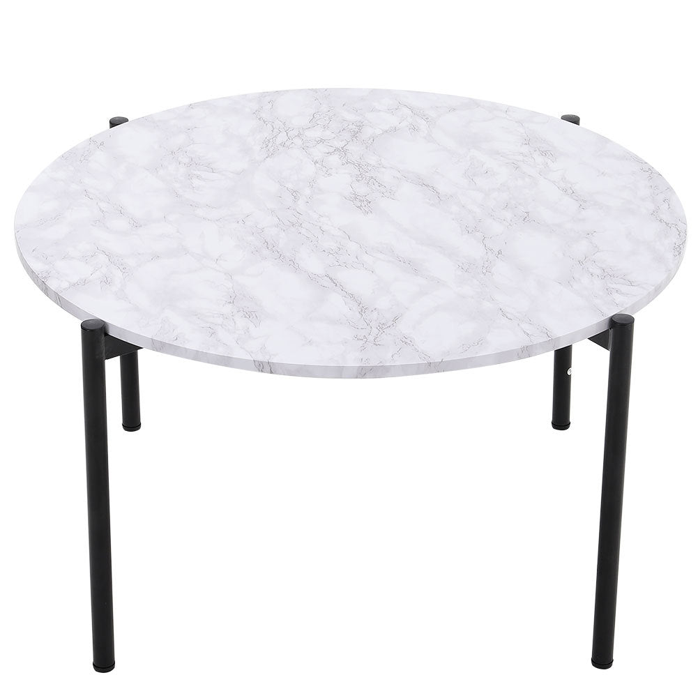 Nordic Style Round Coffee Table Side End Table Living Room Furniture