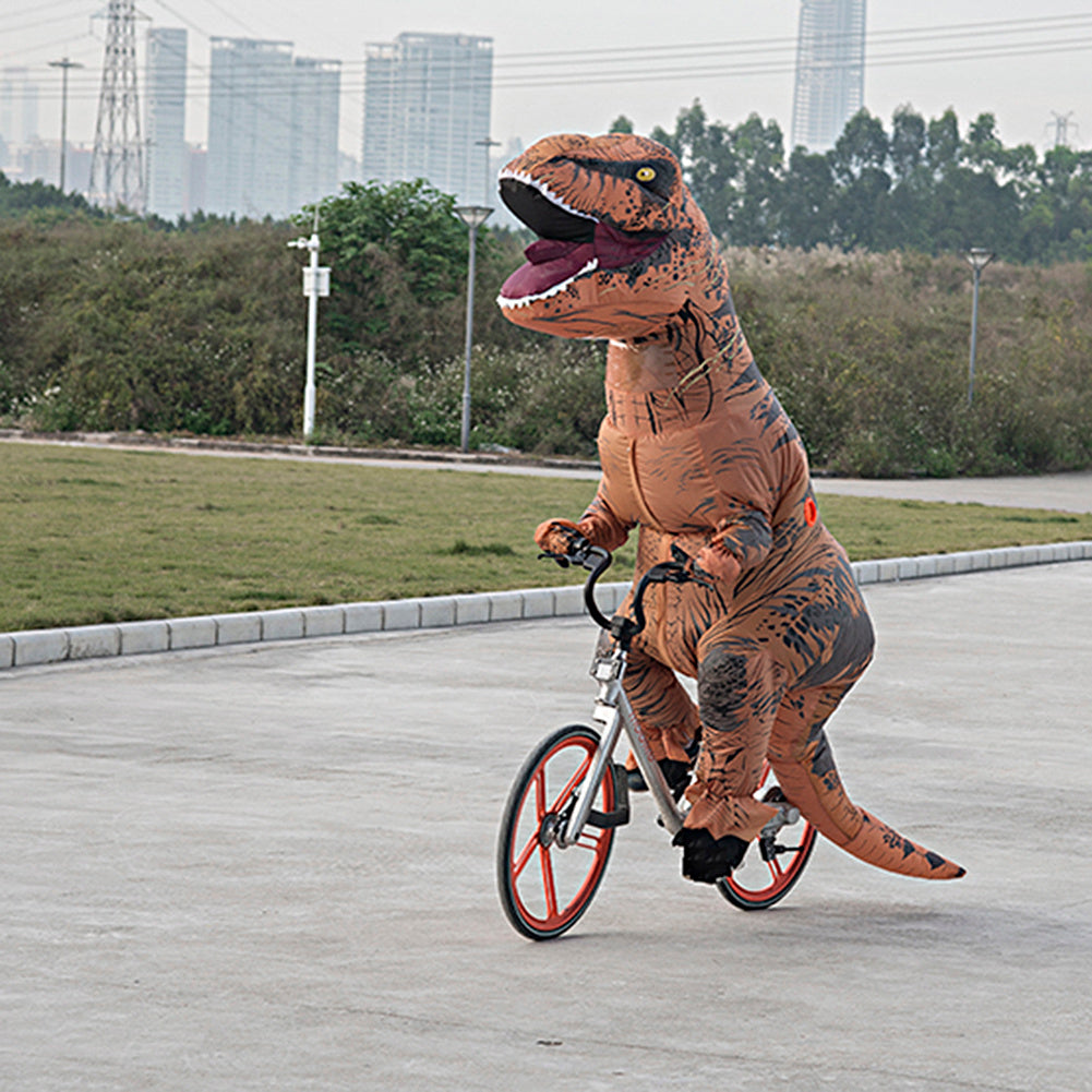 T-Rex Costume Inflatable Dinosaur Adult Cosplay Blowup Outfit