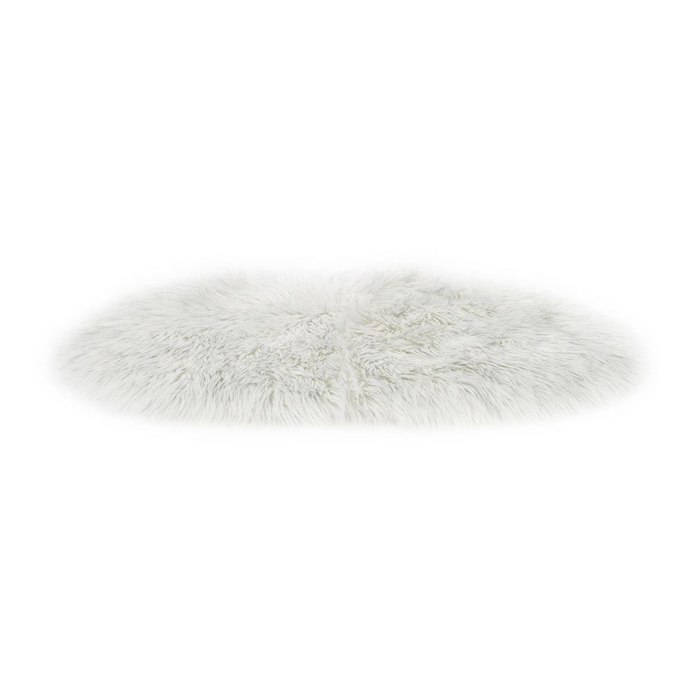 Fluffy Shaggy Area Rug Faux Fur Floor Carpet Non Slip Glitter Mat