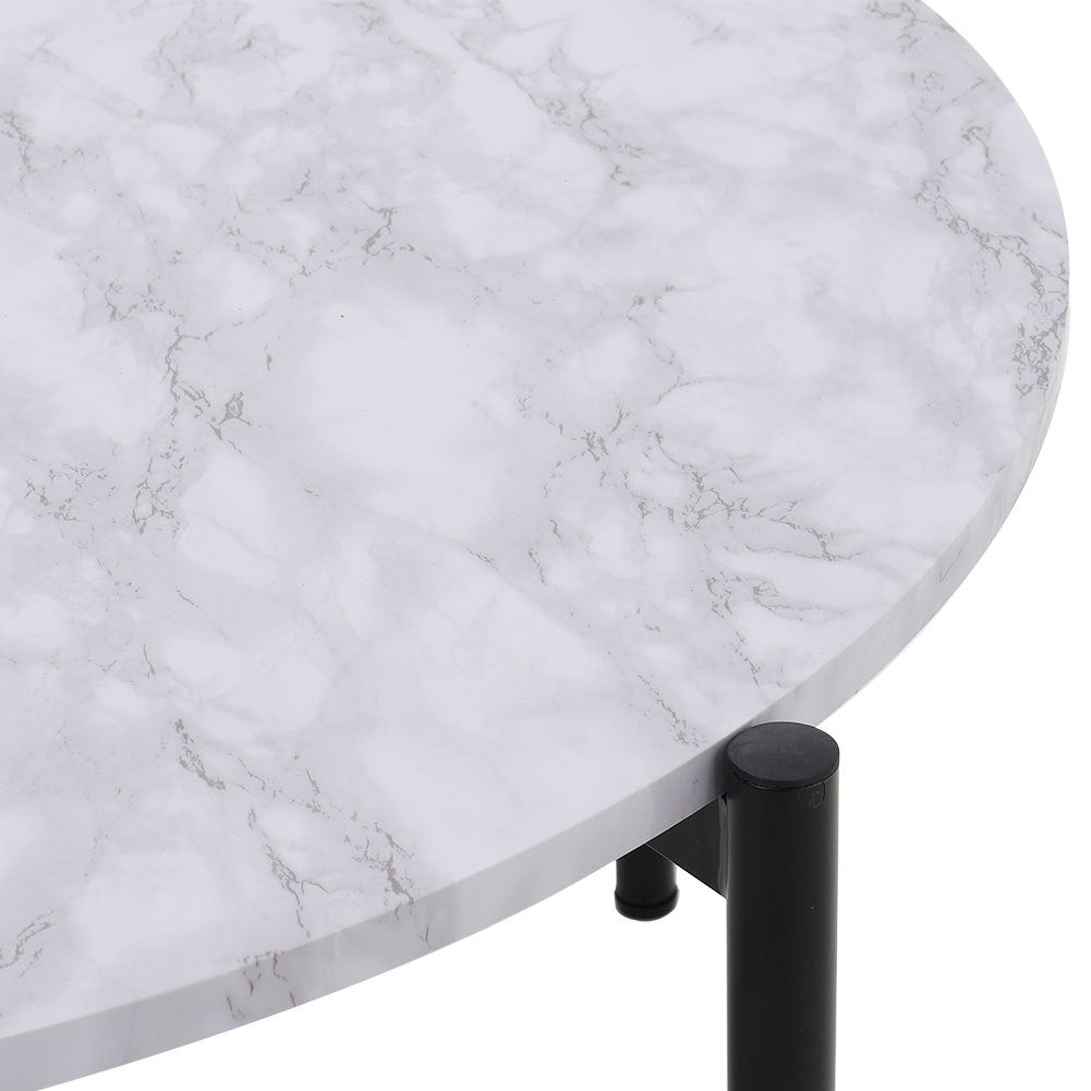 Nordic Style Round Coffee Table Side End Table Living Room Furniture