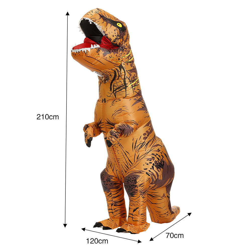 T-Rex Costume Inflatable Dinosaur Adult Cosplay Blowup Outfit