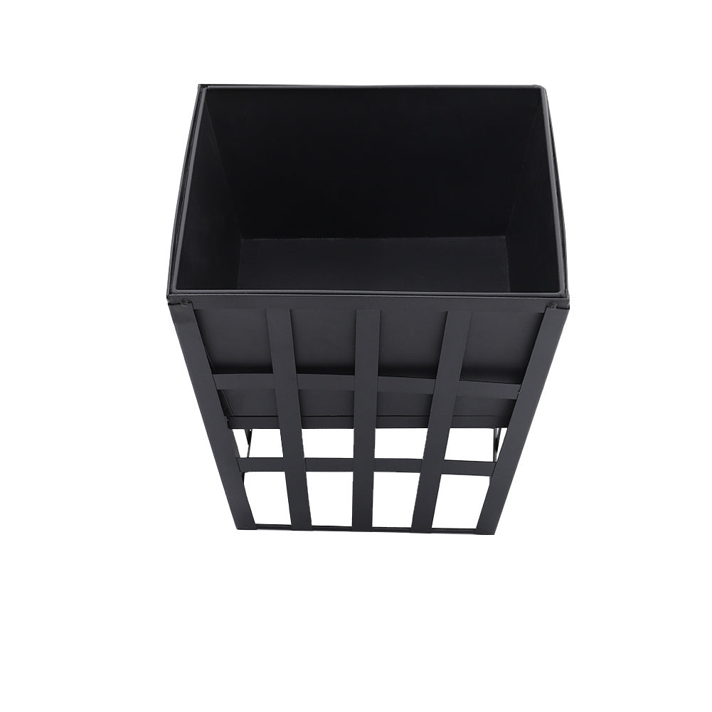 Square Outdoor Garden BBQ Heater Fire Pit Charcoal Grill