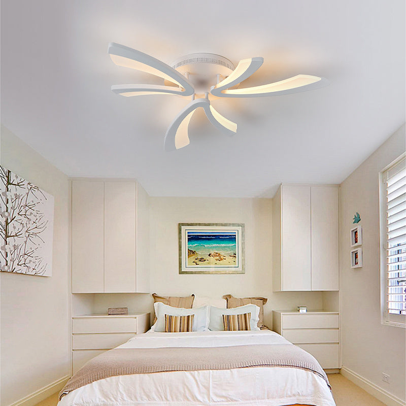 3/5/9/12 Head V Shape LED Ceiling Light Dimmable Lamp
