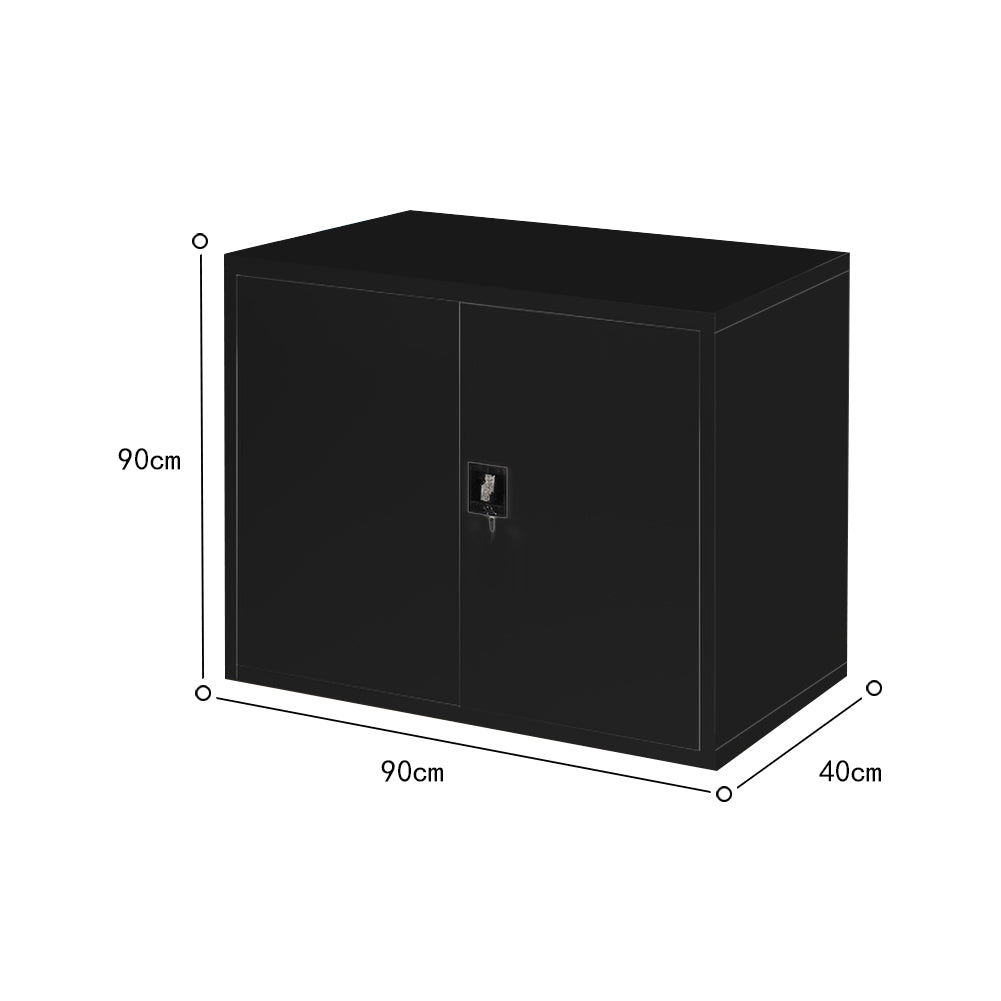 Office Filing Cabinet Metal Storage Lockable Cupboard Locker Staff Shelf Chest