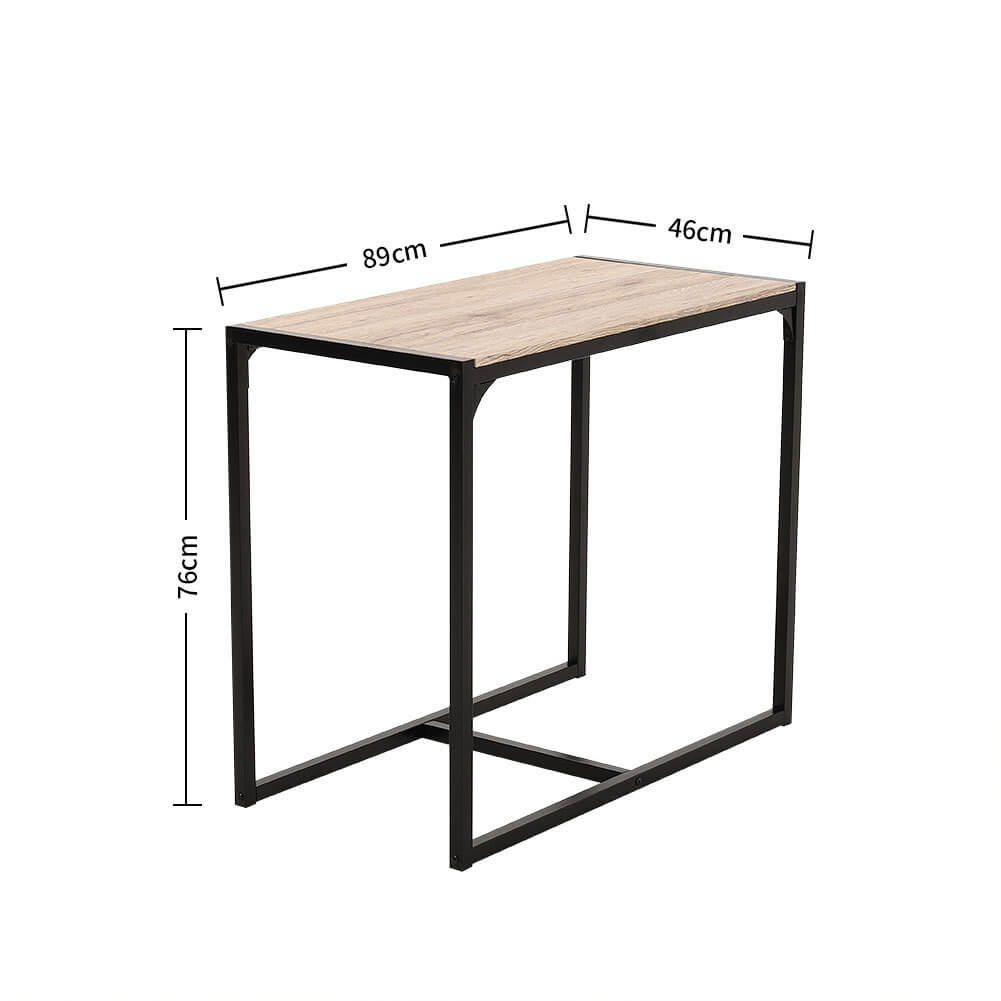 Retro Bar Table and 2 Bar Stools Chair Set Bistro Cafe