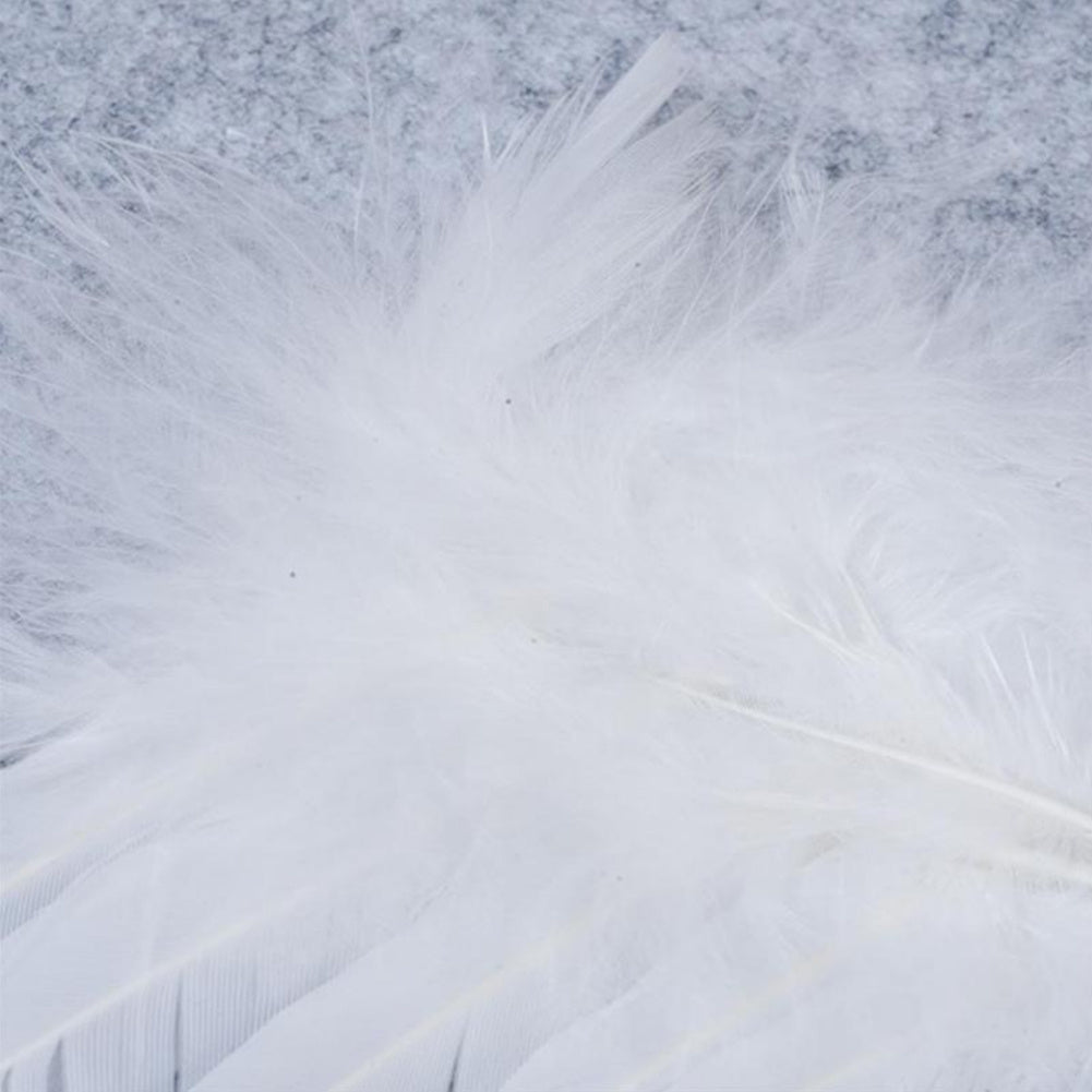 10pcs White Feather Angel Wings DIY Xmas Tree Hanging Ornament