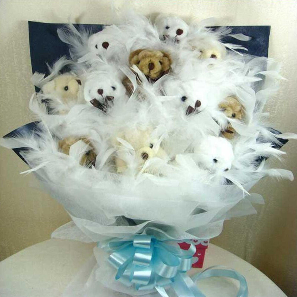 DIY 2M White Feather Boa Wedding Party Xmas Ribbon Garland