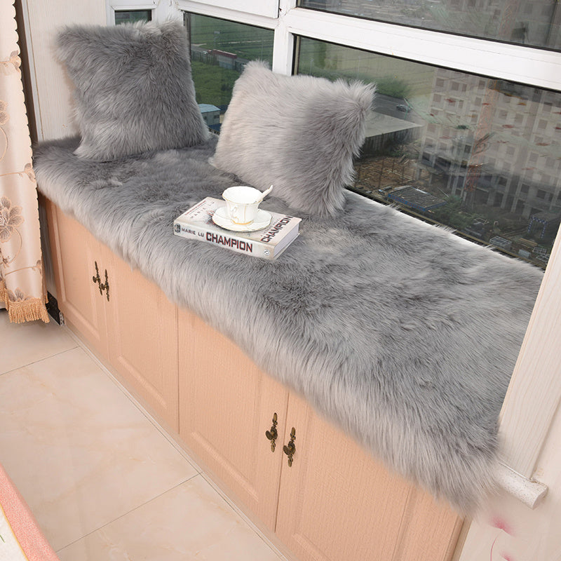 Large Fluffy Faux Fur Plush Sheepskin Area Rug Non Slip Floor Carpet Rug