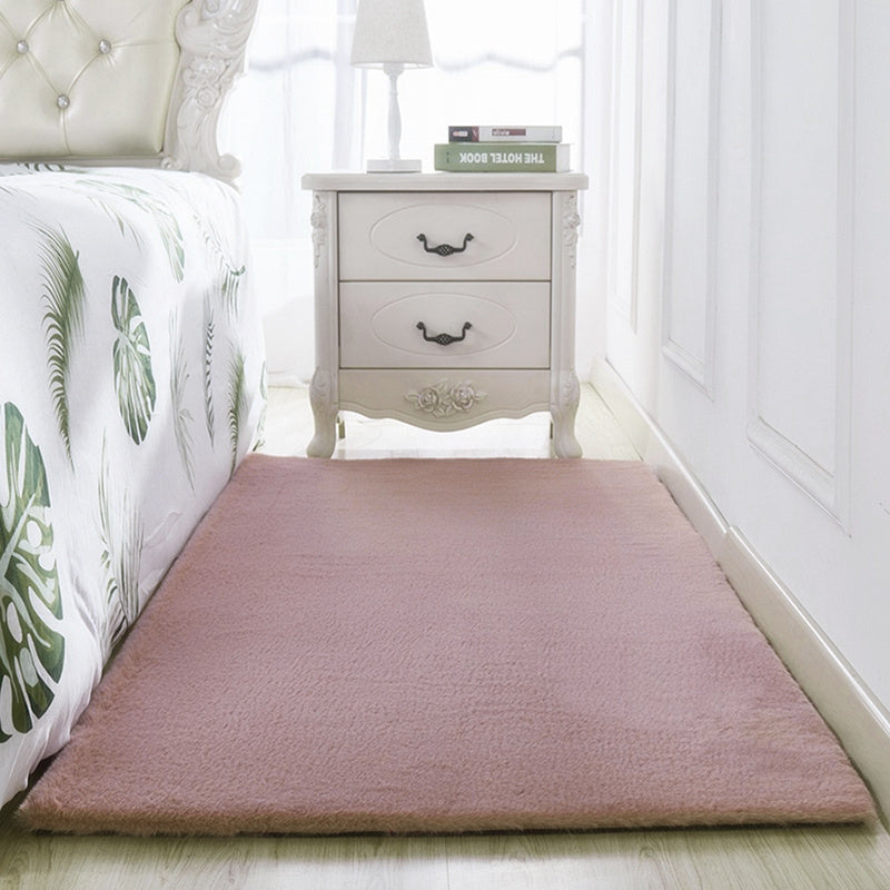 Soft Shaggy Area Rug Faux Rabbit Fur Floor Carpet Sofa Cover