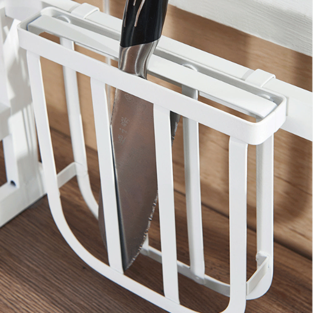 Dish Bowl Drying Rack Over Sink Stainless Steel Drainer Utensils Holder Shelf