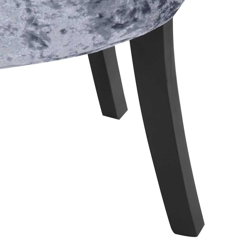 Upholstered Button Dressing Table Stool Vanity Stool