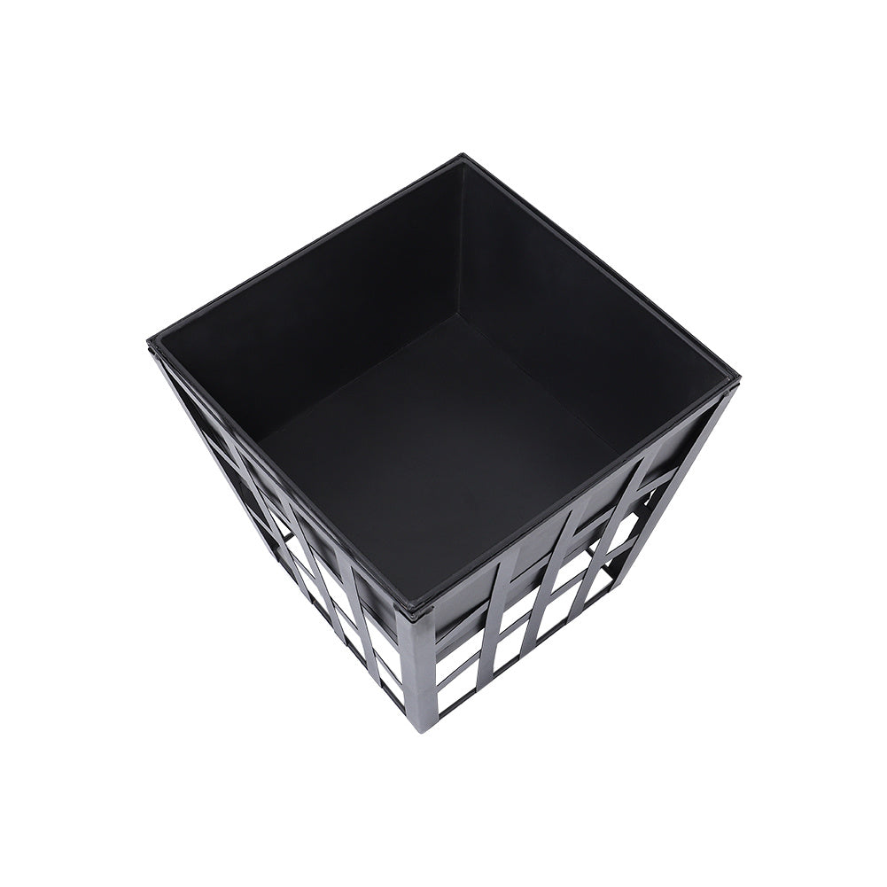 Square Outdoor Garden BBQ Heater Fire Pit Charcoal Grill