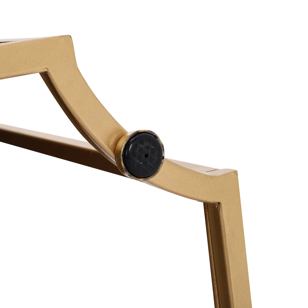 Velvet Uphostered Dressing Table Stool Minimalist Makeup Vanity Chair Geometric Legs